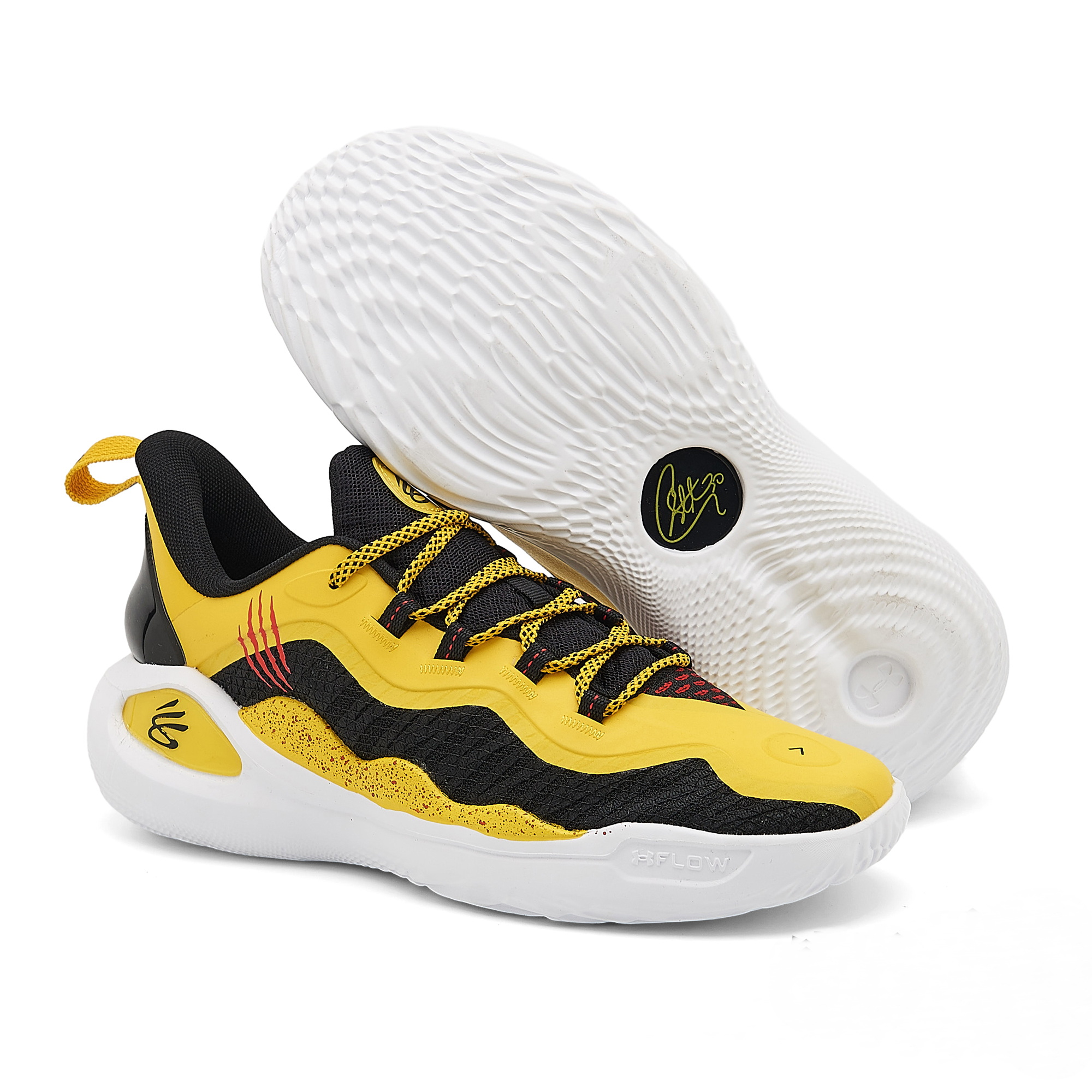 Under Armour Curry 11 Bruce Lee yellow